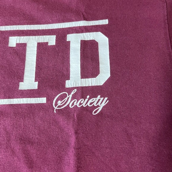 LMTD Designed In California USA Graphic Print Logo Red T-shirt Men’s Size Medium - Picture 5 of 6